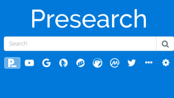 Presearch: a search engine site rewarding users for searching