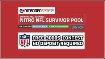 NFL Survivor Pool Free 3000$ Contest!