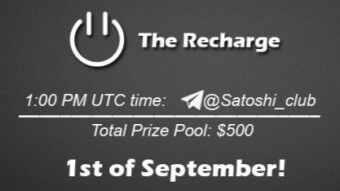 The Recharge x Satoshi Club AMA Recap from the 1st of September