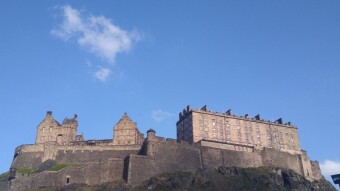 Edinburgh Castle - a historic beauty built on the old core of a volcano