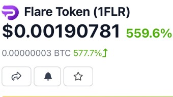 $1FLR - A Rocket to the Moon?