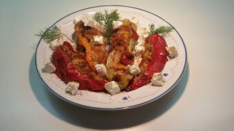 Greece - Food & Drinks - Main Dish: Piperies Gemista.