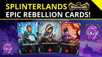 Splinterlands 🐉| Epic Rebellion Reward Cards for Low Mana Battles!