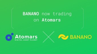 BANANO Now Listed on Atomars Exchange Following 5th Exchange Community Vote Win!