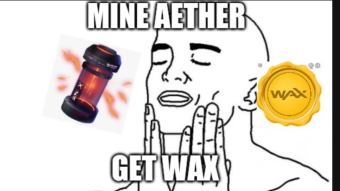 My wrenching experience in mining Aether from Rplanet.io  to get Wax