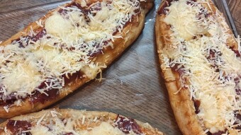 Daily meal #182 pizza boat