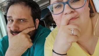 Me and my wife