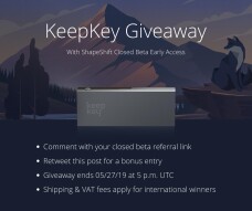 Shapeshift Giveaway by joining there Early access!