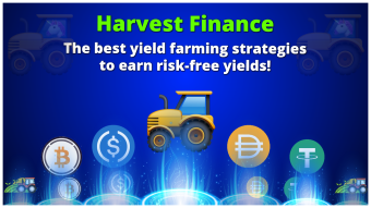Join DeFi with Harvest Finance: The best yield farming strategies to earn risk-free yields! #Cropspotter