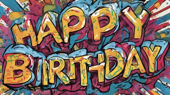 Wishing someone birthday with words packed in form of a Birthday Card – My Story