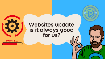 Websites update is it always good for us?