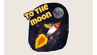 Bitcoin to the moon get yours - 100% tip for a follower!