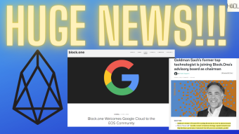 HUGE!! Google Joins EOS (GoogleCloud BP)