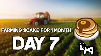 Farming PancakeSwap $CAKE for 1 month! (Day #7)