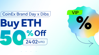 CoinEx ofrece un 50% de descuento en la compra de ETH para el 2do Brand Day y presenta una nueva función llamada “CoinEx Dibs”