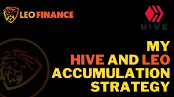 My accumulation strategy for HIVE and LEO