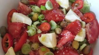 Foodbook #616 Authentic Greek salad - Horiatiki