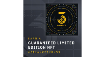 Earn Guaranteed Limited Edition Binance NFT - Giveaway Binance Celebration third anniversary on July 14th 2020!