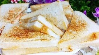 Vídeo receta de sándwich de pollo y verduras