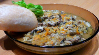 Mushroom tripe, Parasol mushroom is best for this