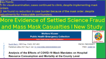 Lockdown: People's Criminal Class Action Case Continues with New Mask Study