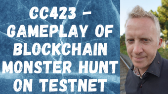 CC423 - Gameplay of Blockchain Monster Hunt on Testnet