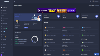 Starcoin Faucet - Multicoin faucet (starfaucet.net)