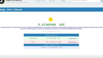 LTC blockchain broadcast error to block payment