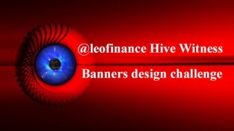LEO Finance banner design challenge for @leofinance witness
