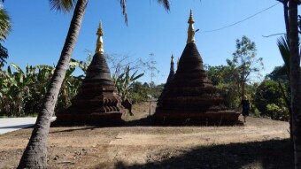 Myanmar - Mrauk U - one of the richest cities in Asia in the 17th century