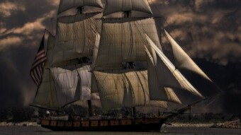 ... and a star to steer her by.