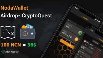 🚀 NodaWallet Airdrop 🎁 Get 100 NCN ($36) +$5/reff