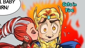 Monica and Wesley –Fanart LordsMobile/ Mónica y Wesley –Fanart LordsMobile
