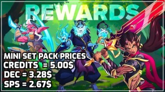 Splinterlands | Mini Set Pack Prices & The New Reward...