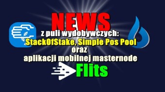 NEWS from the pool upstream StackOfStake, Simple Pos Pool and mobile application masternode flits