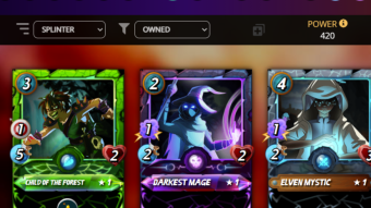 My Foray Into Splinterlands