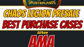 Chaos Legion Presale: Best Purchase Cases after AMA