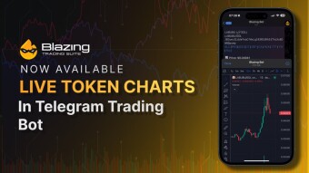 Token Charts are now available in Blazing Telegram Trading Bot!