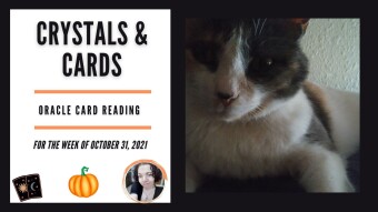 Crystals & Cards | Oracle Card Reading | For The Week of October 31th, 2021