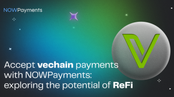 Accept Vechain Payments with NOWPayments: Exploring the Potential of ReFi