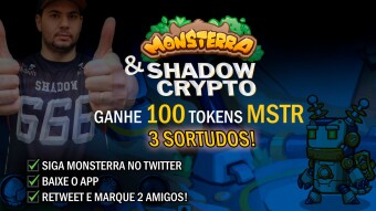 100 MSTR 10$ for 3 lucky winners Easy task Monsterra