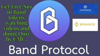 Free $10 in Band Protocol tokens brought to you by CoinMarketCap.
