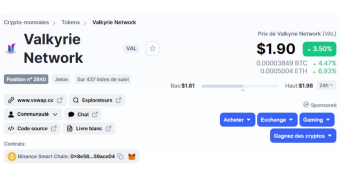Valkyrie Network (VAL) || Defi Eco ✅ DEX ✅ WALLET ✅ NFT