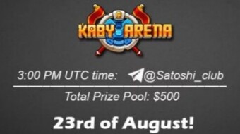 AMA Satoshi Club x Kaby Arena, August 23rd