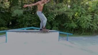 Noseslide to Rainbow to my song Manifest