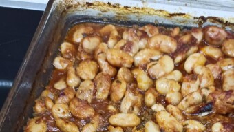 Daily meal #45 giant beans