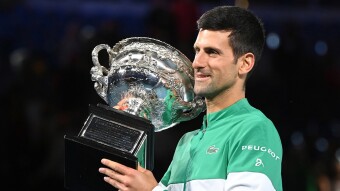 Novak Djokovic's first time at the top of the ATP rankings