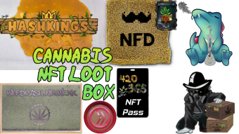 Cannabis NFTs & Play 2 earn games + (WAX NFT airdrop 2nd of 3)