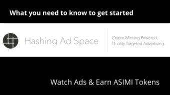 Advertising & Earning using the Hashing Ad Space Platform