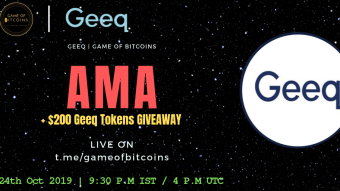 AMA Recap - Geeq x Game of Bitcoins